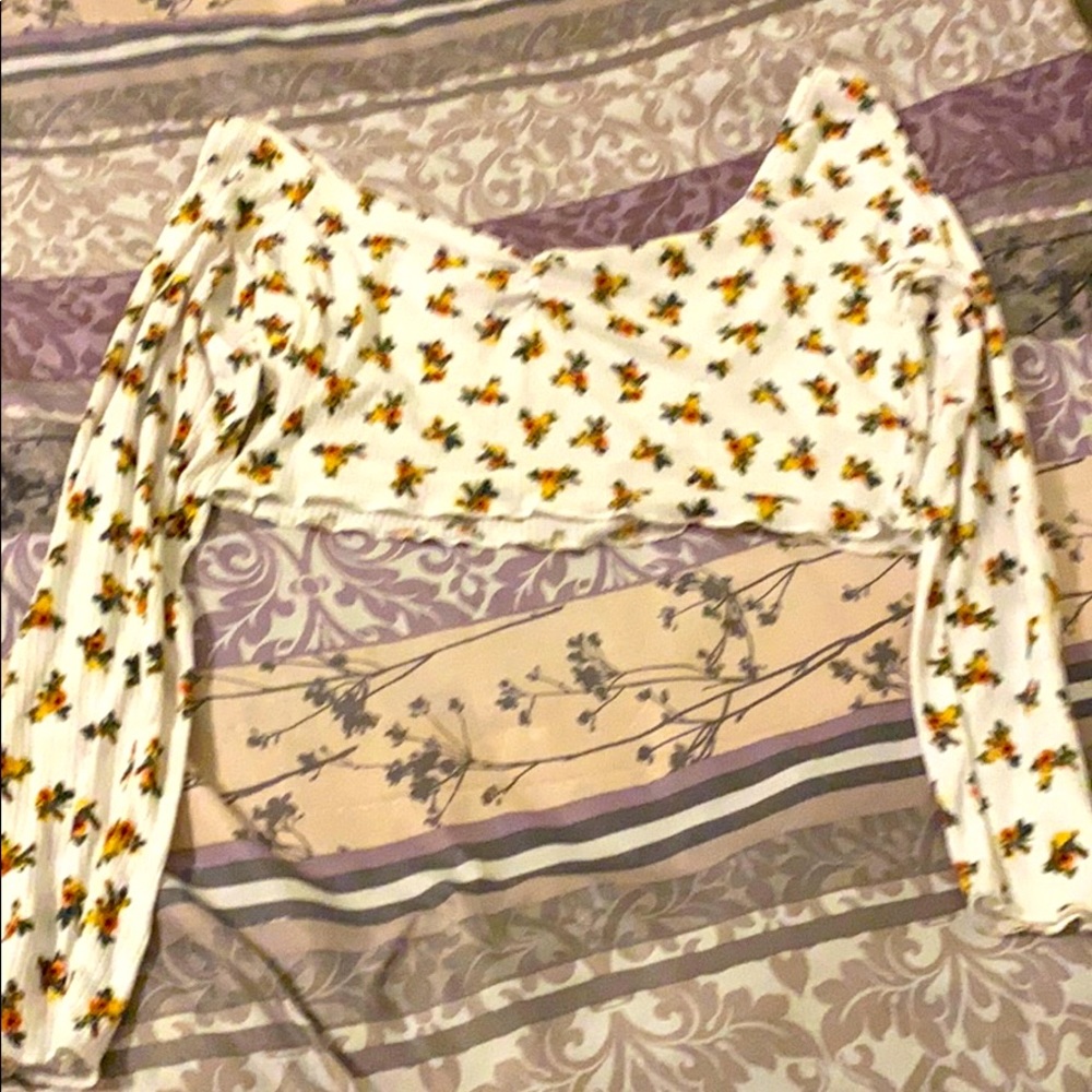 cropped t shirt (: